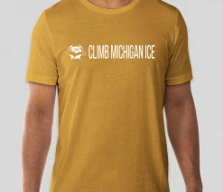 Down Wind Sports More Climbing Gear Michigan Ice Fest Climb MI Tee