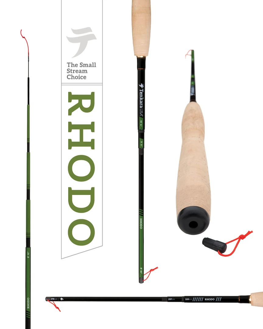 New ❤️ Tenkara USA Rhodo Rod Fly Fishing 🎉 1 Tenkara USA Rhodo Rod Fly Fishing