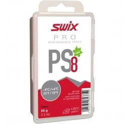 Down Wind Sports Swix PS8 Red 60g -4C/+4C Wax