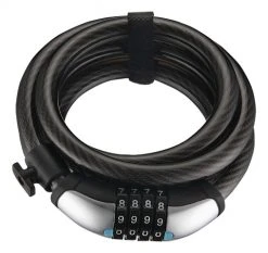 Bike Accessories Giant SureLock Flex Combo Coil 15 Cable Lock 15mm X 180cm