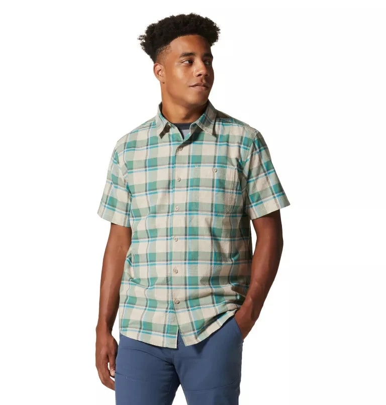 Hot Sale 👍 Apparel Mountain Hardwear Men's Big Cottonwood Short Sleeve 👕 Shirt 🔥 1 Apparel Mountain Hardwear Men's Big Cottonwood Short Sleeve Shirt