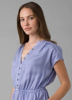 New 🎉 Apparel Prana 👩 Women's Lavendar Bay 👗 Dress 💯 6 Apparel Prana Women's Lavendar Bay Dress