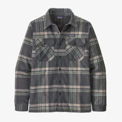 Apparel Patagonia Men's Insulated Organic Cotton Midweight Fjord Flannel Shirt