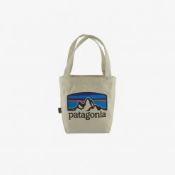 Backpacks & Bags Patagonia Mini Tote P-6 Logo: Bleached Stone