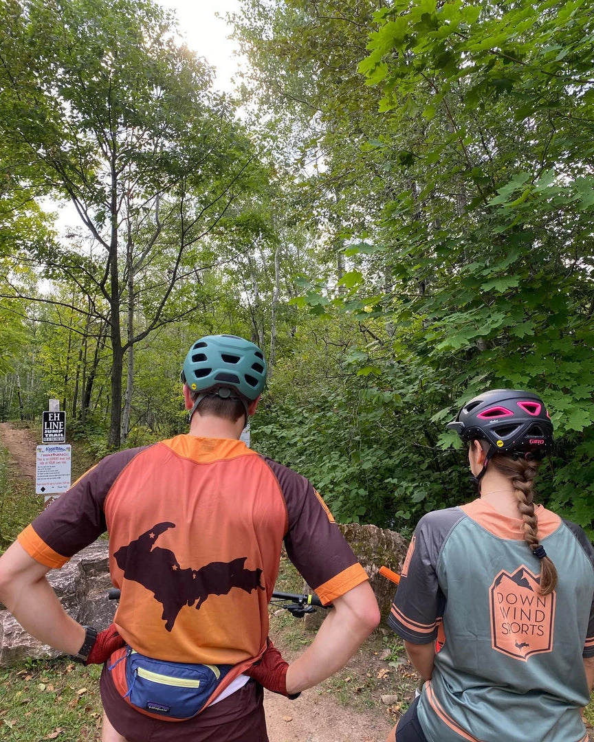 Best Sale 👏 Down Wind Sports Bike Apparel Marquette Ore Dock Mountain Bike Jersey 🌟 4 Down Wind Sports Bike Apparel Marquette Ore Dock Mountain Bike Jersey