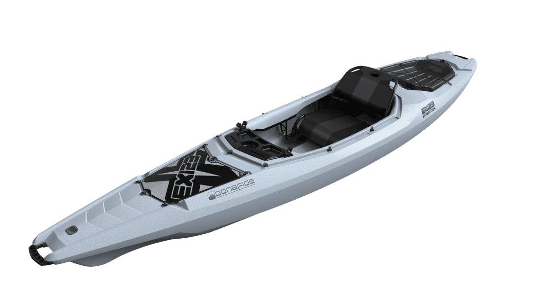 Wholesale 👍 Down Wind Sports Bonafide EX 123 Top Gun Grey Kayaks & Canoes 👍 1 Down Wind Sports Bonafide EX 123 Top Gun Grey Kayaks & Canoes