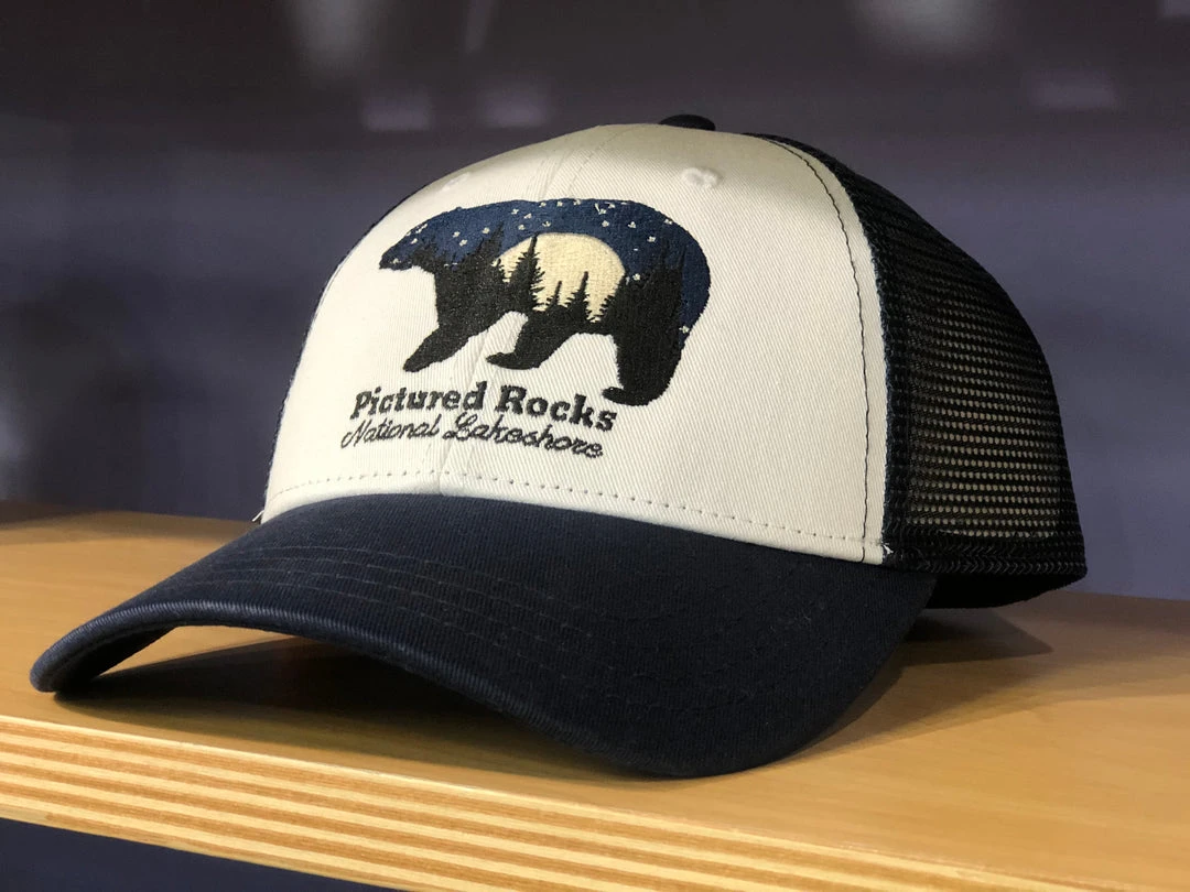 Budget 🎉 Down Wind Sports Local Goods Pictured Rocks Night Bear Hat ✨ 2 Down Wind Sports Local Goods Pictured Rocks Night Bear Hat