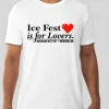 Down Wind Sports Michigan Ice Fest Lovers Tee