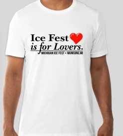 Down Wind Sports Michigan Ice Fest Lovers Tee