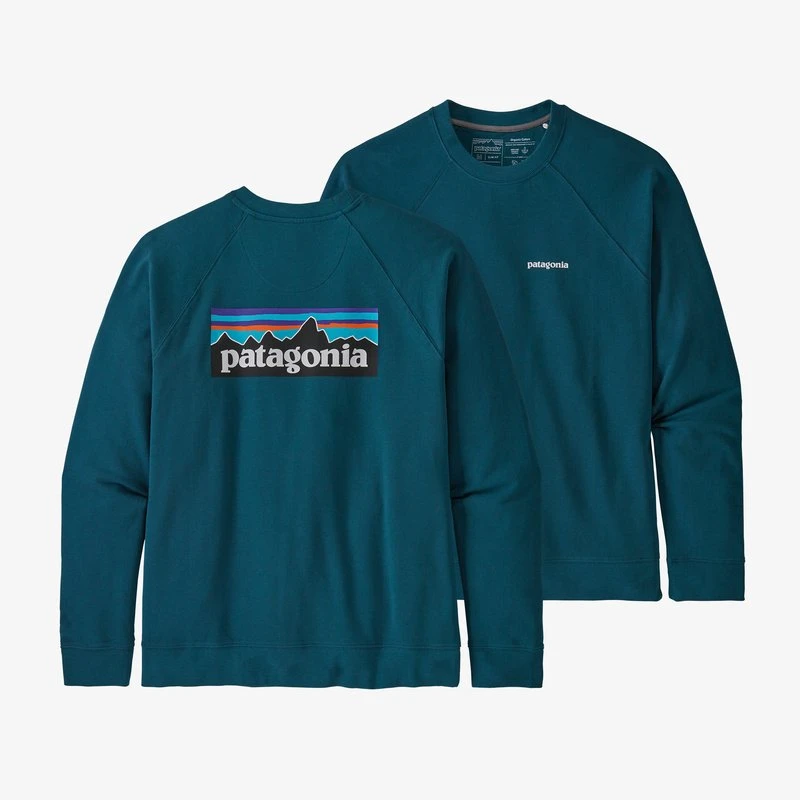 Budget 💯 Patagonia P-6 Logo Organic Crew Sweatshirt 🎁 1 Patagonia P-6 Logo Organic Crew Sweatshirt