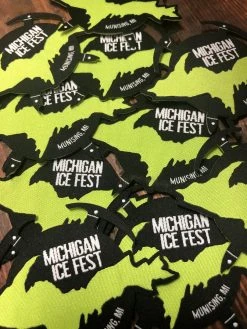 Michigan Ice Fest Logo Patch More Climbing Gear