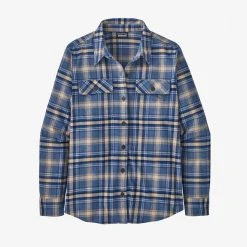 Apparel Patagonia Women's Long-Sleeved Organic Cotton Midweight Fjord Flannel Shirt