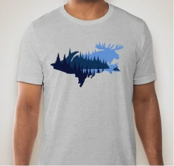 Down Wind Sports UP Moose T-Shirt Local Goods