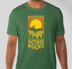 Discount ❤️ Down Wind Sports Local Goods Pictured Rocks Sunset ❤️ 7 Down Wind Sports Local Goods Pictured Rocks Sunset