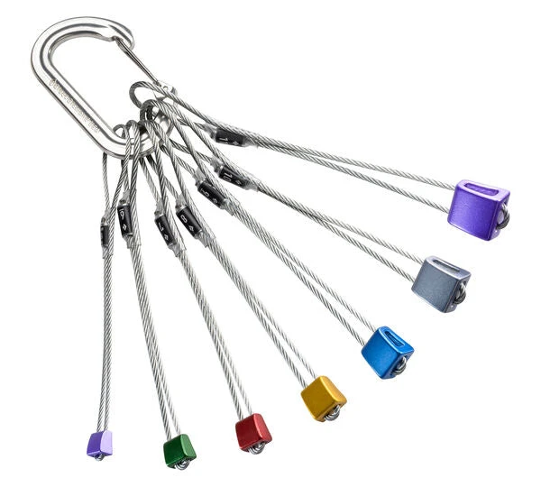 Hot Sale 😍 Rock Climbing Black Diamond Stopper Set Classic #5-11 ❤️ 1 Rock Climbing Black Diamond Stopper Set Classic #5-11