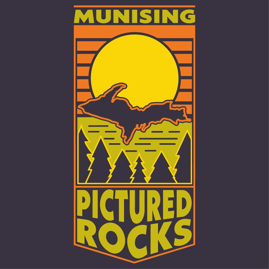 Discount ❤️ Down Wind Sports Local Goods Pictured Rocks Sunset ❤️ 2 Down Wind Sports Local Goods Pictured Rocks Sunset