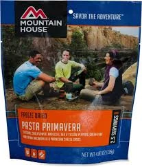 Mountain House Pasta Primavera Food