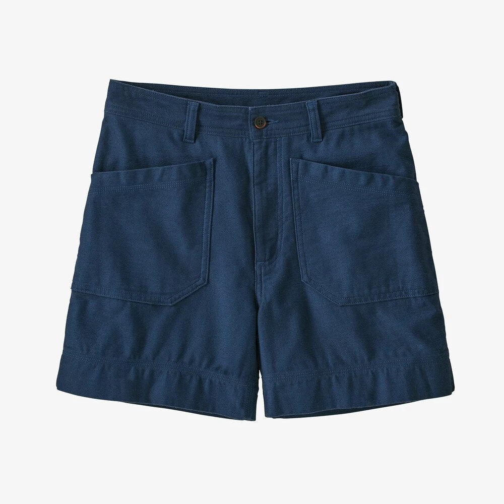 Best Sale 🛒 Patagonia 👩 Women's Organic Cotton Slub Woven Shorts Apparel 🔔 1 Patagonia Women's Organic Cotton Slub Woven Shorts Apparel