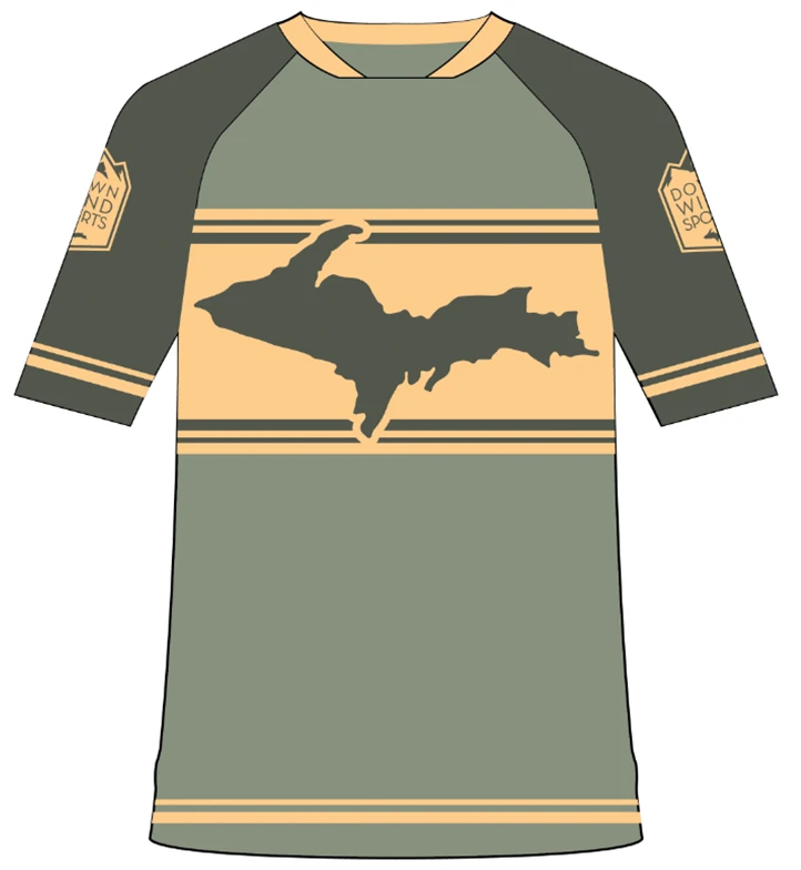 Cheapest ⭐ Down Wind Sports Upper Peninsula Mountain Bike Jersey Bike Apparel 🤩 1 Down Wind Sports Upper Peninsula Mountain Bike Jersey Bike Apparel