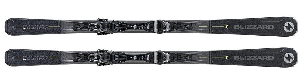 New ⭐ Downhill Skiing Blizzard Quattro 7.2 + TPC10 Binding 😀 1 Downhill Skiing Blizzard Quattro 7.2 + TPC10 Binding