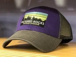 Down Wind Sports Pictured Rocks Trees Hat