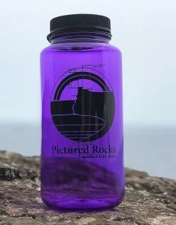Down Wind Sports Nalgene Pictured Rocks 32oz Wide Mouth Purple