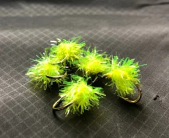 Down Wind Sports Estaz Egg Chartreuse Fly Fishing