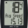Sigma BC 7.16 Bike Computer - Wired Black