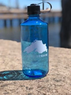 Down Wind Sports Nalgene Lake Superior 32oz Narrow Mouth Slate Blue