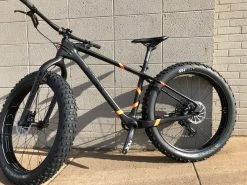 Down Wind Sports Borealis Crestone Medium Black/Salmon Rigid NX HED 27.5 Alm, Vanhelga, Rigid Post Bikes