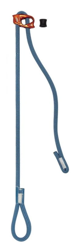 Petzl Connect Adjust Lanyard Blue Rock Climbing
