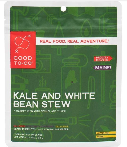 Promo ⭐ Down Wind Sports Good To Go Kale & White Bean Stew Single Food 🤩 1 Down Wind Sports Good To Go Kale & White Bean Stew Single Food