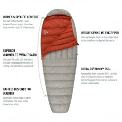 Outlet ❤️ Sleeping Bags & Matresses Sea To Summit 👩 Women's Flame FmI 48°F Reg 👍 5 Sleeping Bags & Matresses Sea To Summit Women's Flame FmI 48°F Reg