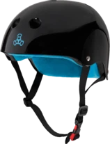 Down Wind Sports More Activities T8 Certified Sweatsaver S/M Black/Blue Skate Helmet