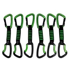 Down Wind Sports Trango Reaction Quickdraw 6 Pack-12cm Rock Climbing