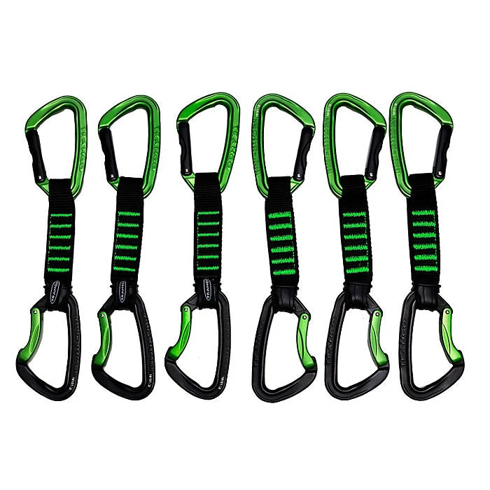 Deals ✨ Down Wind Sports Trango Reaction Quickdraw 6 Pack-12cm Rock Climbing ⌛ 1 Down Wind Sports Trango Reaction Quickdraw 6 Pack-12cm Rock Climbing
