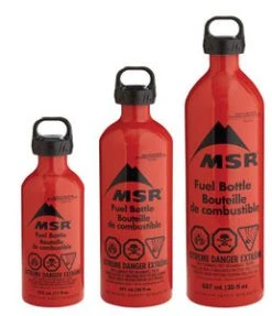 Camp Kitchen MSR Fuel Bottle