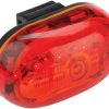 Bike Accessories MSW Red Bat Rear Taillight, Black