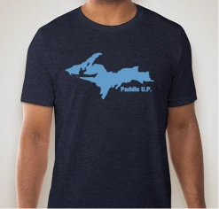 Down Wind Sports Local Goods Paddle UP T-Shirt