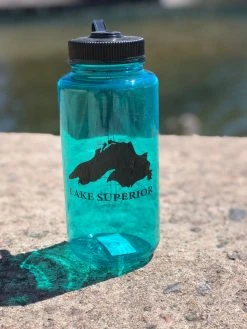 Down Wind Sports Water Bottles & Drinkware Nalgene Lake Superior 32oz Wide Mouth Surfer