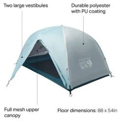Tents, Hammocks & Camp Furniture Mountain Hardwear Mineral King 2 Tent Grey Ice