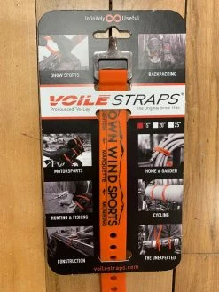 Bike Accessories DWS Voile Strap Aluminum Buckle Orange