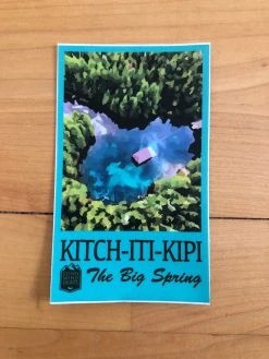 Down Wind Sports Local Goods Big Spring Sticker