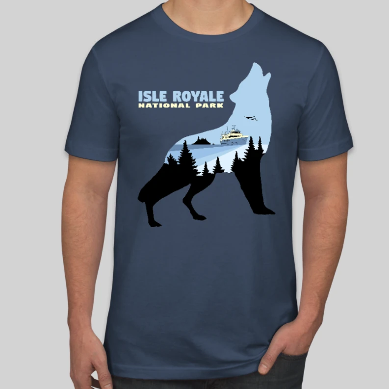 Flash Sale 🤩 Down Wind Sports Wolf Tee Local Goods 👍 1 Down Wind Sports Wolf Tee Local Goods