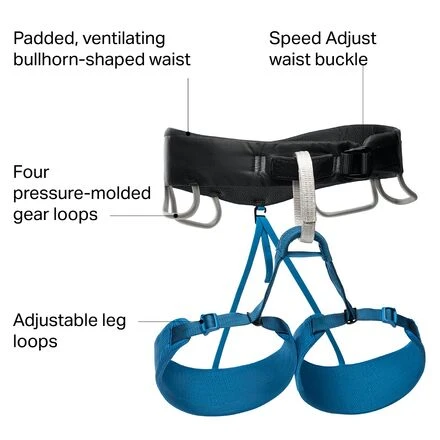 Cheapest 🛒 Black Diamond Men's Momentum Harness More Climbing Gear ⌛ 3 Black Diamond Men's Momentum Harness More Climbing Gear
