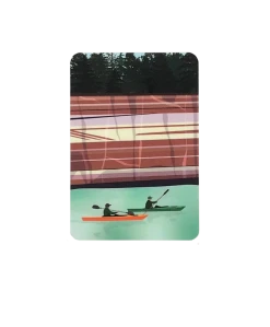 Down Wind Sports Sea Kayak Rock Sticker