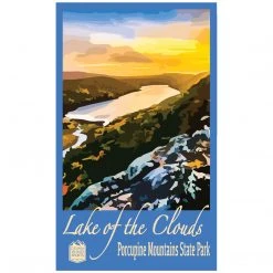 Down Wind Sports Local Goods Lake Of The Clouds Sticker