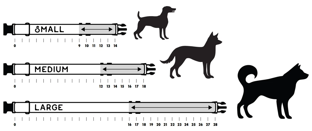 Discount ⭐ Mtn Straps 🐶 Dog Collar Medium 12-18" More Activities 🥰 10 Mtn Straps Dog Collar Medium 12-18" More Activities