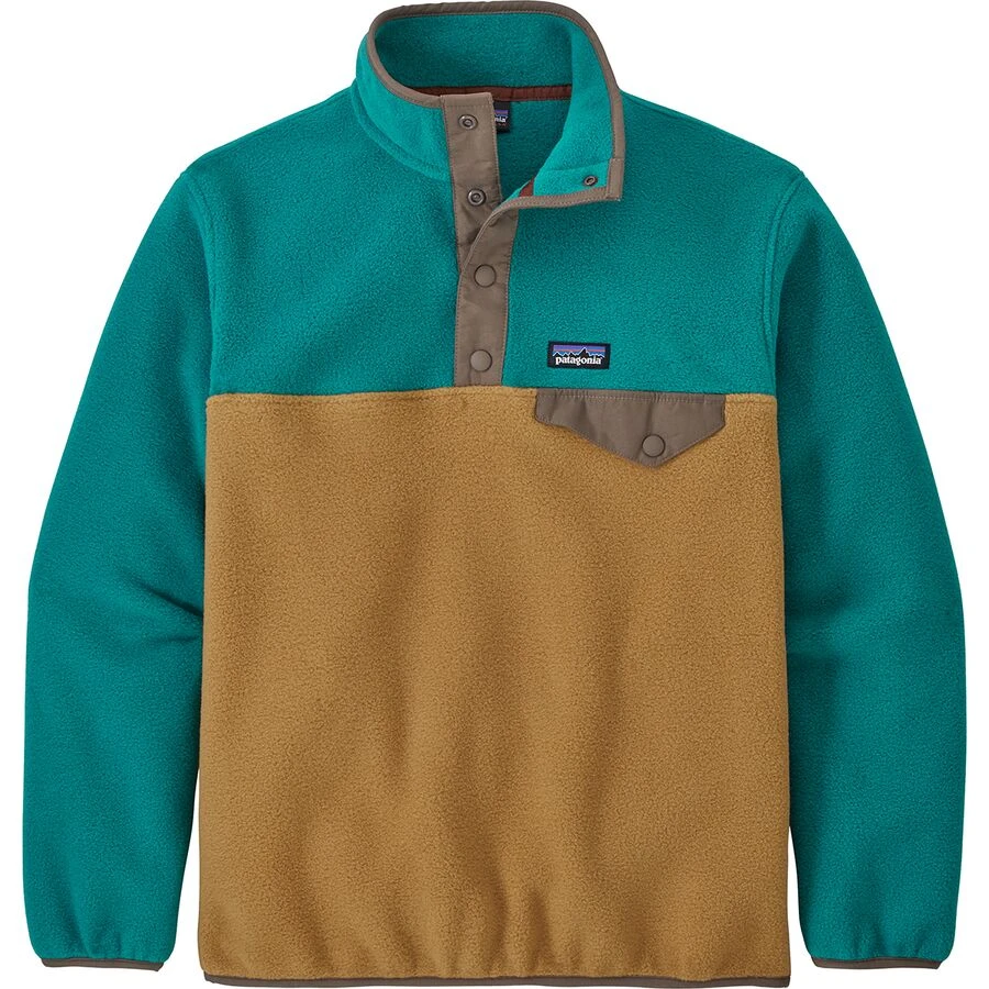 Flash Sale 🛒 Patagonia Boys' Lightweight Synchilla Snap-T Pullover Apparel ❤️ 1 Patagonia Boys' Lightweight Synchilla Snap-T Pullover Apparel