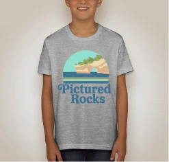 Down Wind Sports Local Goods Teal Pictured Rocks